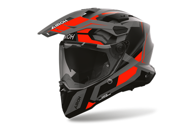 Capacete AIROH COMMANDER 2 POLAR Vermelho Mate | Capacete Modular