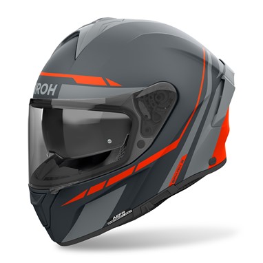 AIROH SPARK 2 SPINNER Laranja Mate | Capacete Integral