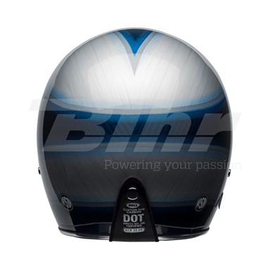 CAPACETE BELL Custom 500 Carbon Jager Azul Candy | Capacete Aberto