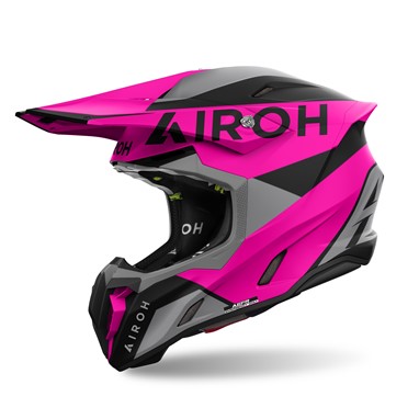 AIROH TWIST 3 KING Rosa Mate | Capacete Offroad