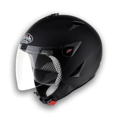 AIROH JT Color Preto Matt | Capacete Aberto