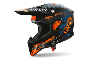 Capacete AIROH WRAAAP GEAR Mate | Capacete Offroad