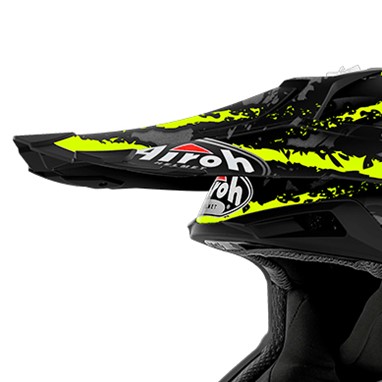 AIROH Pala Capacete TERMINATOR Open Vis Carnage Amarelo | Pala