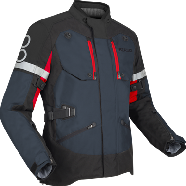 Blusão HALIFAX Preto/Anthracite/Vermelho BERING | Blusões