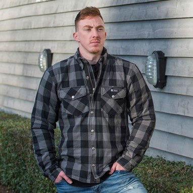 Merlin AXE CHECKERED GREY | Camisa