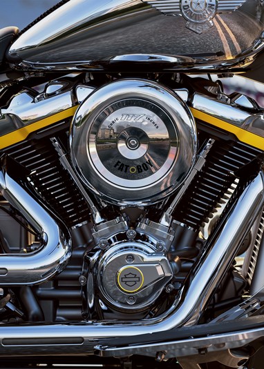 Harley Davidson Fat Boy Gray Ghost 2025 | Moto | Cruiser
