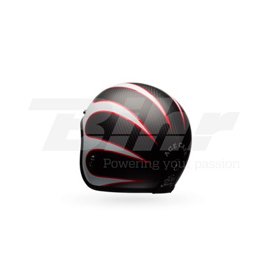 CAPACETE BELL CUSTOM 500 CARBON ACE CAFÉ TONUP | Capacete Aberto