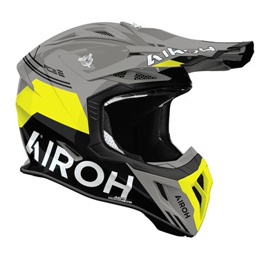 Capacete AIROH AVIATOR ACE 2 FURY Amarelo Gloss | Capacete Offroad