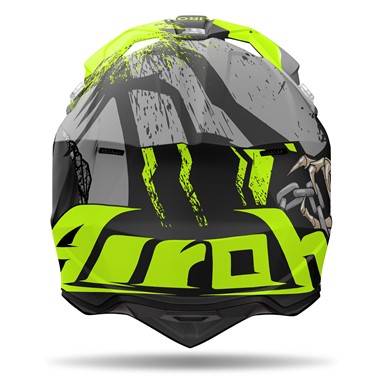 AIROH WRAAAP DARKNESS Mate | Capacete Offroad