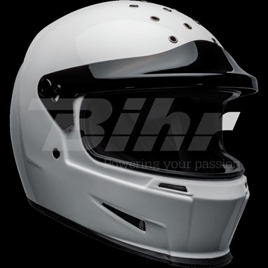 CAPACETE BELL Eliminator Solid Branca Branca Brilho, | Capacete Integral