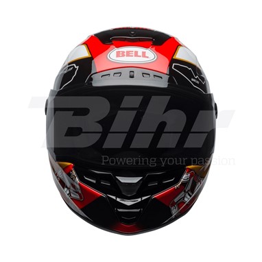 CAPACETE BELL Star Ilha de Man Preto/Ouro | Capacete Integral