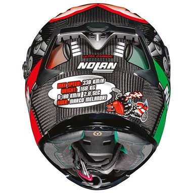 X-Lite Capacete X 803 Ultra Carbon M Melandri 22 | Capacete Integral