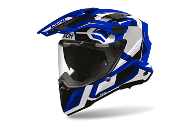 Capacete AIROH COMMANDER 2 POLAR Azul | Capacete Modular