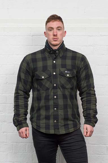 Merlin AXE CHECKERED GREEN | Camisa