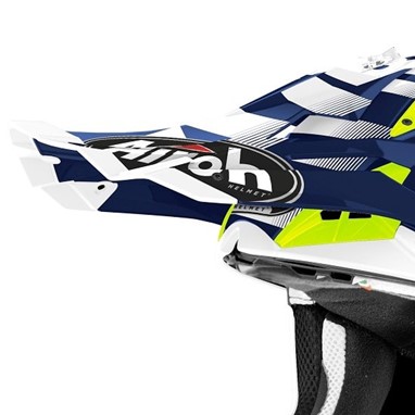 Pala Capacete AVIATOR ACE NEMESI Azul AIROH | Pala