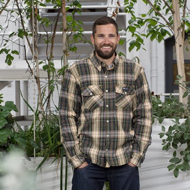 Merlin AXE CHECKERED BROWN | Camisa