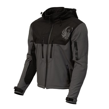 Merlin Dune Softshell Preto / Cinza | Casaco