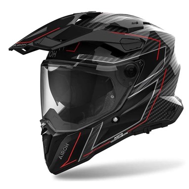 Capacete COMMANDER 2 STYLISH CARBON Gloss AIROH | Capacete Integral