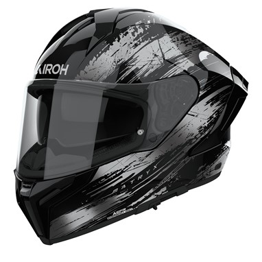 AIROH Capacete MATRYX REFLEX Cinza Gloss | Capacete Integral