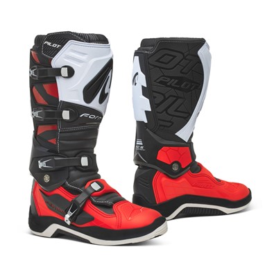 FORMA PILOT Preto/Verm./Branco | Botas