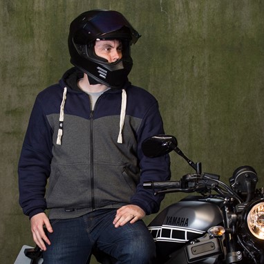 Merlin Hurley Hoody Navy / Grey | Casaco