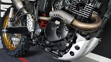 Bullit Hero 125 Scrambler Branco Racing | Moto