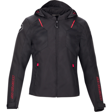 Blusão BERING WING Preto/Vermelho | Blusões