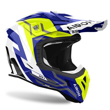 AIROH AVIATOR ACE 2 GROUND Amarelo | Capacete Offroad