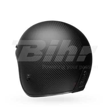 CAPACETE BELL Custom 500 Carbon Solid Preto Mate | Capacete Aberto