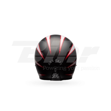 CAPACETE BELL CUSTOM 500 CARBON ACE CAFÉ TONUP | Capacete Aberto