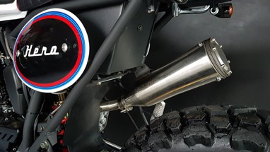 Bullit Hero 125 Scrambler Branco Racing | Moto