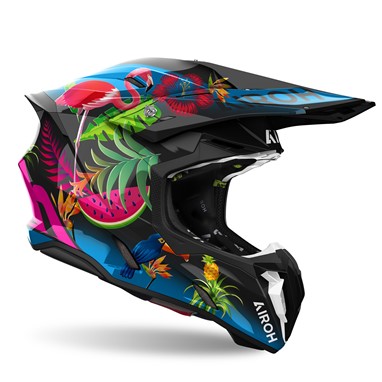 AIROH TWIST 3 AMAZONIA Gloss | Capacete Offroad