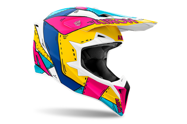 Capacete WRAAAP PAINT AIROH 2024 | Capacete Offroad