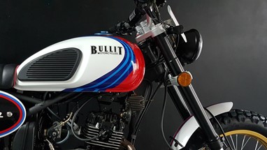 Bullit Hero 125 Scrambler Branco Racing | Moto