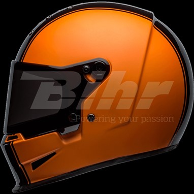 CAPACETE BELL Eliminator Rally Preta Mate/Brilho/Laranja, | Capacete Integral