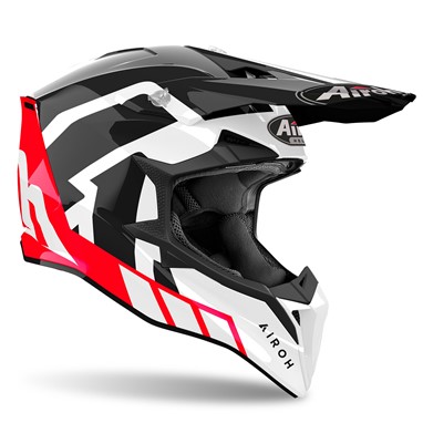 AIROH WRAAAP RELOADED Vermelho Gloss | Capacete Offroad
