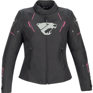 Blusão BERING Lady THUNDER Preto/cza/Fushia | Blusões