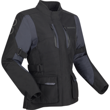 Blusão LADY SIBERIA Preto/Cinza BERING | Blusões