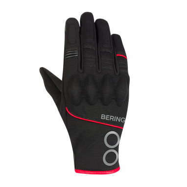 Luva BERING NASSAU Preto/Vermelho | Luvas