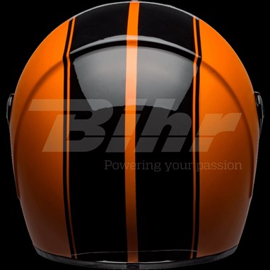 CAPACETE BELL Eliminator Rally Preta Mate/Brilho/Laranja, | Capacete Integral