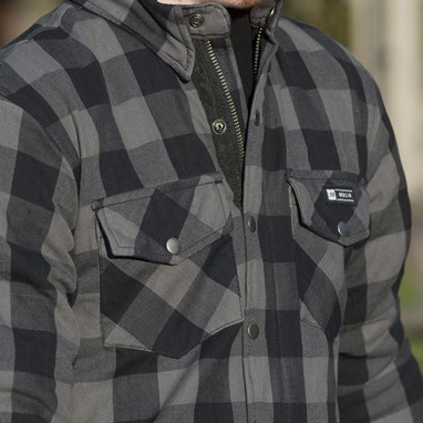 Merlin AXE CHECKERED GREY | Camisa
