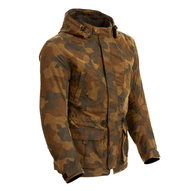 Merlin BELMOT CAMO WAX JACKET TAN | Casaco