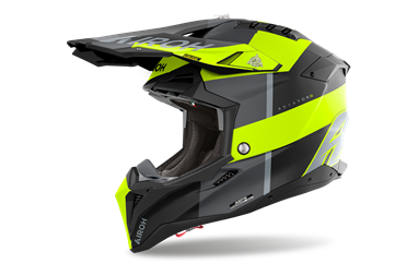 Capacete AVIATOR 3 MONARCH Amarelo Matt AIROH | Capacete Offroad