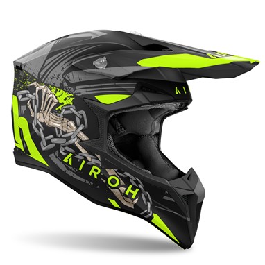 AIROH WRAAAP DARKNESS Mate | Capacete Offroad