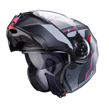 CABERG DUKE EVO MOVE Mate Gun/Preto/Fuchia | Capacete Modular