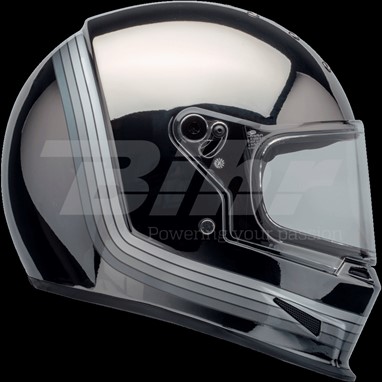 CAPACETE BELL Eliminator Spectrum Preta Mate/Cromo, | Capacete Integral