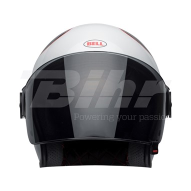 CAPACETE BELL Riot Boost Branco/Preto/Vermelho | Capacete Aberto