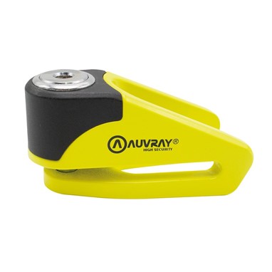 AUVRAY Disco scooter 10mm - C/ bolsa Amarelo | Cadeado