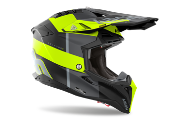Capacete AVIATOR 3 MONARCH Amarelo Matt AIROH | Capacete Offroad