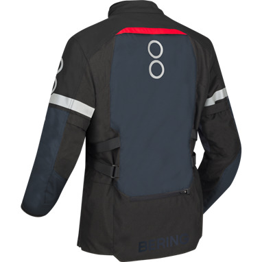 Blusão HALIFAX Preto/Anthracite/Vermelho BERING | Blusões